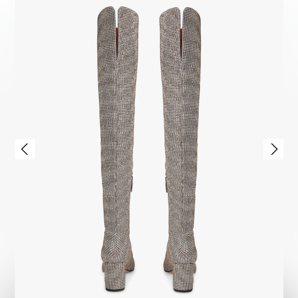 Kurt Geiger over the knee rhinestone boots - Picture 3 of 7